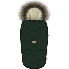 Adjustable footmuff with bag GrowUP Nordico 0-36m bottle green