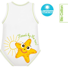 Growing body Bio Cotton Summer 0-36m star