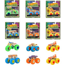 Hot Wheels® Monster Trucks pimedas helendavad autod
