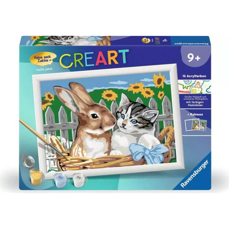 Ravensburger Раскраска 18x24 см Милые друзья