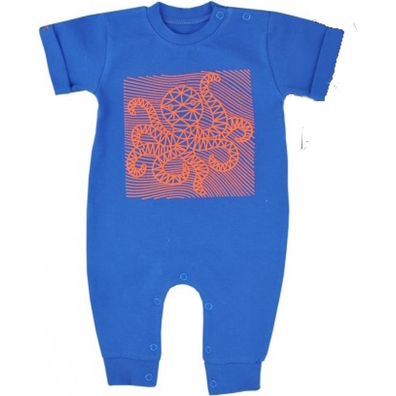 Koala Baby Rompers vasaras "OCTOPUS" 74 cm KoalaBaby 08-535 blue