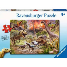 Ravensburger Puzzle Dinosaur Dash 60 Pc Puzzle 5164