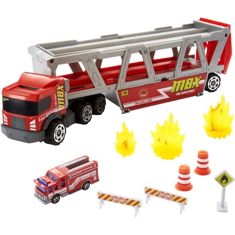 Matchbox® päästetreileri komplekt Hauler