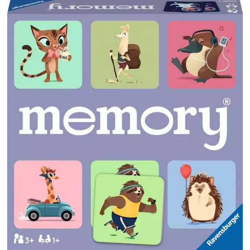 Ravensburger Игра на память Мир животных