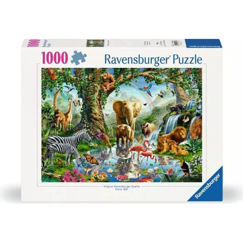 Ravensburger Пазл 1000 Приключение в джунглях