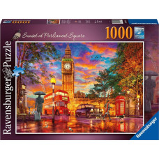 Ravensburger Пазл 1000 Лондон на закате, Парламентская площадь