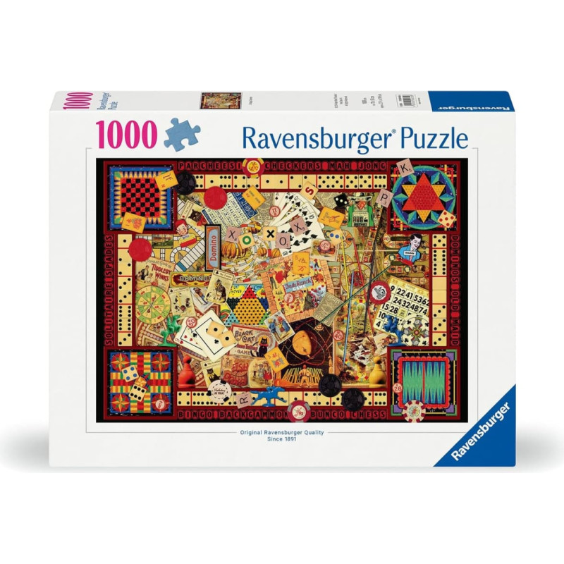 Ravensburger Пазл 1000 Винтажные игры