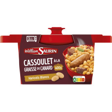 William Saurin Тушёная фасоль с уткой, в миске, 400 г