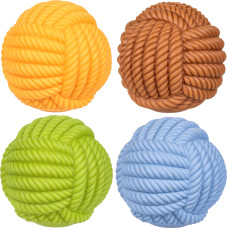 PIŁKA WEŁNA PISZCZĄCA DLA PSA