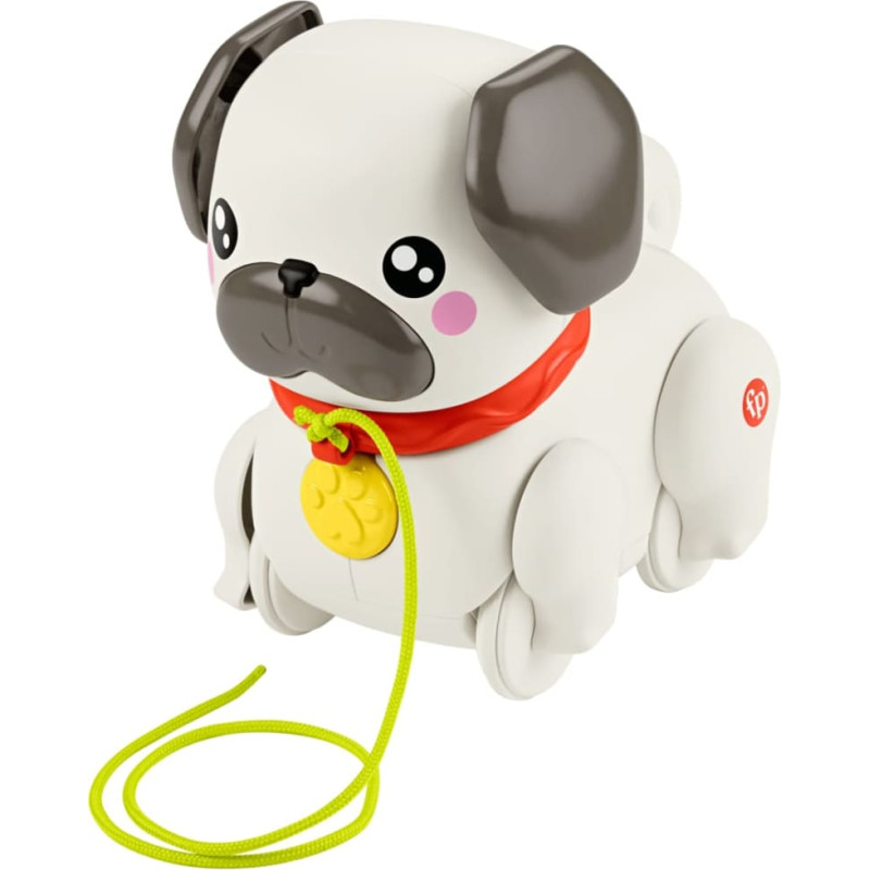 Fisher Price Мопс-каталка Прогулка со щенком (серия FP Pets&trade;)