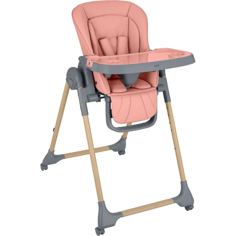 KIKKABOO Стол для кормления Olive 2 Pink