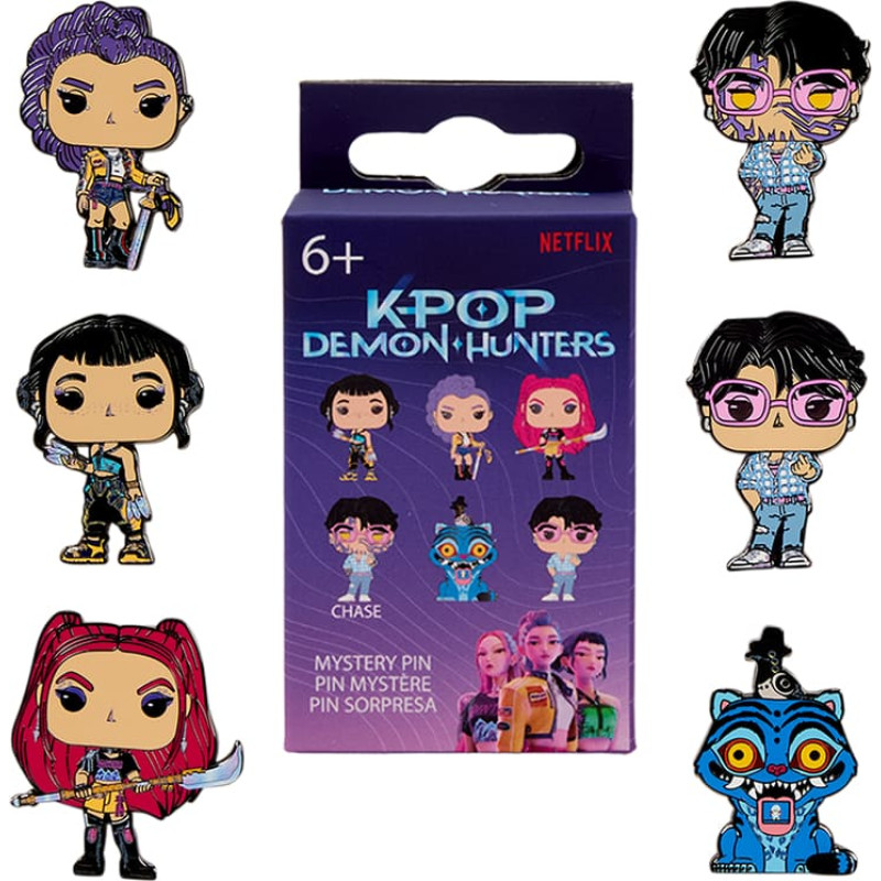 Funko LOUNGEFLY Значок-сюрприз: KPop Demon Hunters