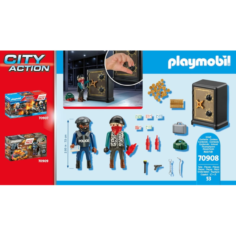 MIX Playmobil 70908 Ограбление сейфа