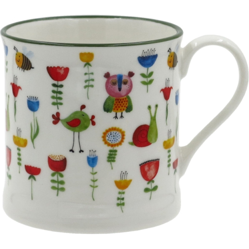 Newill Кружка "Птицы и цветы" 360 мл
