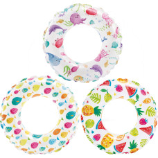 KOŁO DO PŁYWANIA KOLOR DUŻE 3 WZORY