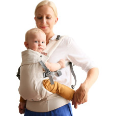 Beco Сумка-кенгуру BECO GEEMINI ECRU V2