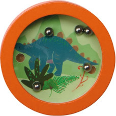 Floss & Rock Wooden Tilt Puzzle, Dinosaur