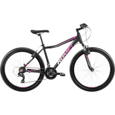 Romet Детский велосипед ROMET Jolene 6.0, 26 дюймов, черно-розовый (M)