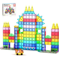 Picasso Tiles Magnetic constructor 3D 152 pcs., PT152