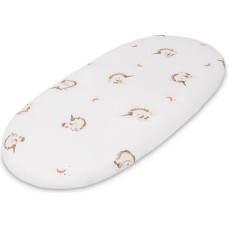 Sensillo STROLLER BEDSHEET COTTON UNICORN BEIGE 35X75
