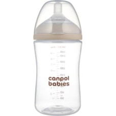 Canpol 35/401 Butelka Natural Shape ze smoczkiem dwustrefowym 260ml