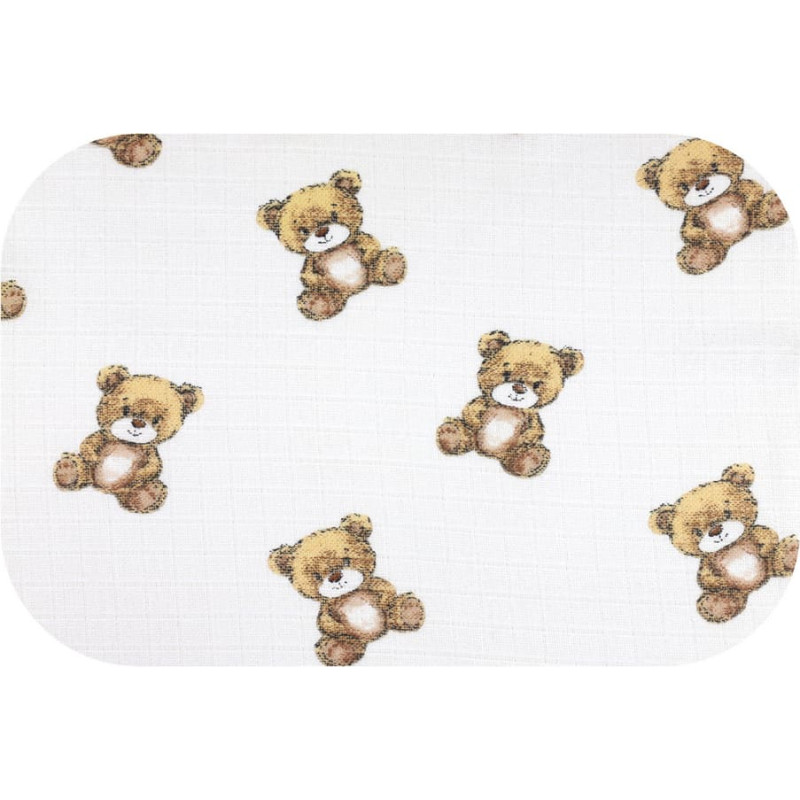 Ega Kids Diaper - 1715 - TETRA PRINT - EGA - SOLO BEAR - size 70x80 cm