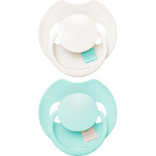 Lovi Prime Silicone Dynamic Soother, Lagoon/Mint Cream, 0&ndash;6m., 2 pcs, 34/451