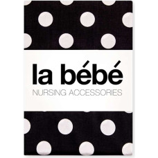 La Bebe ™ Cotton 75x75 Art.111635 Dots Хлопковая/сатиновая пеленка для малышей 75x75 см