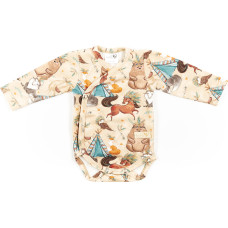 Baby In World BABY 01390 Body niemowlęce dł rękaw Boho Boy 56/62