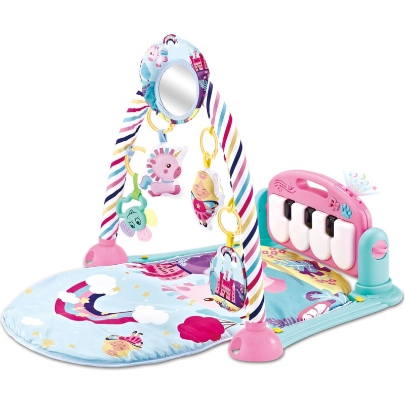 Playmat Piano Pink Rainbow