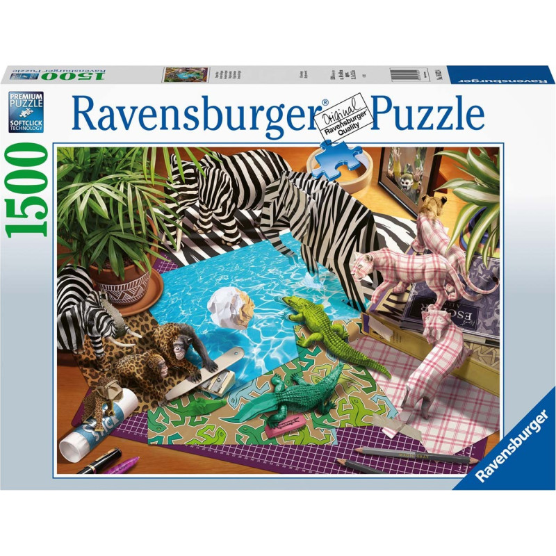 Ravensburger puzzle Origami Adventure 1500p 16822