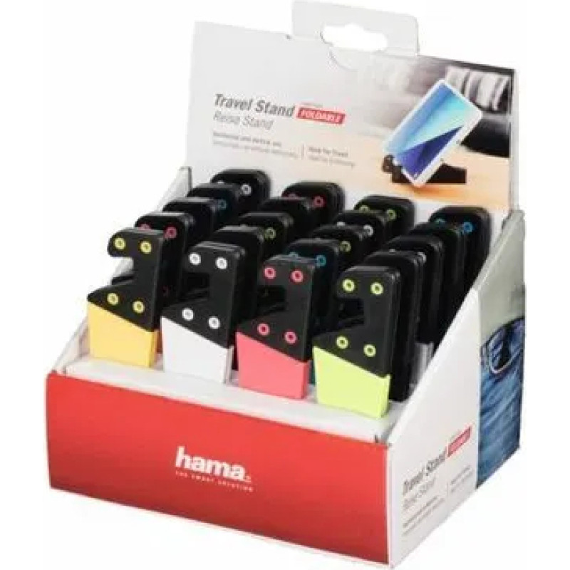 Hama 00107874 Travel Holder for Tablets and Smartphones, Random Colors