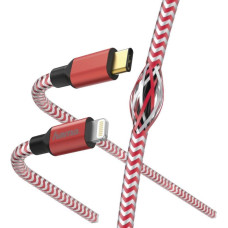 Hama 00183310 USB Type-C Cable - Lighting MFI 1.5m Red