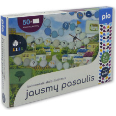 PIO Educational tabletop game JAUSMŲ PASAULIS, 6+