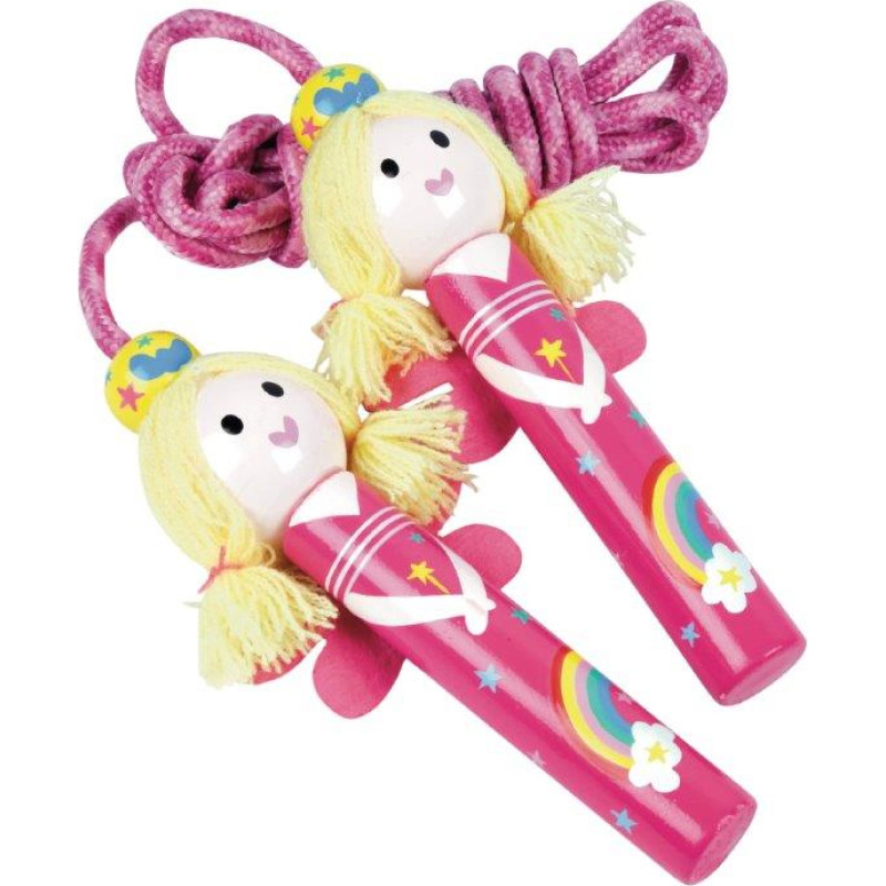 Floss & Rock Skipping Rope, Rainbow Fairy