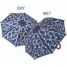 Floss & Rock Colour Changing Umbrella - Rainbows