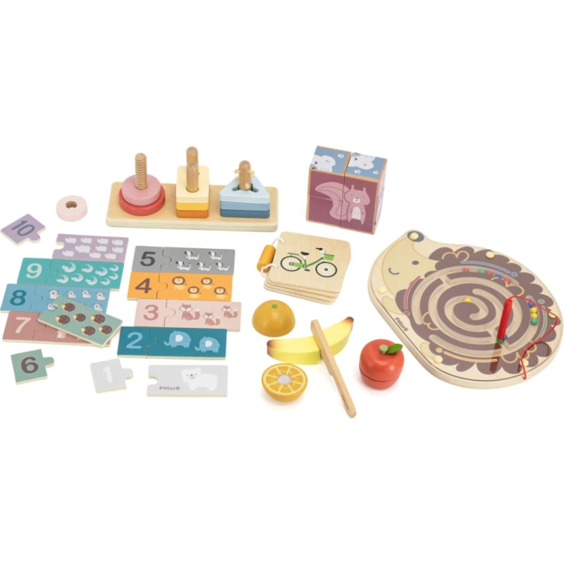 Viga Zestaw Zabawek Edukacyjnych Pudełko Box od 24 miesiąca do 36 miesiąca