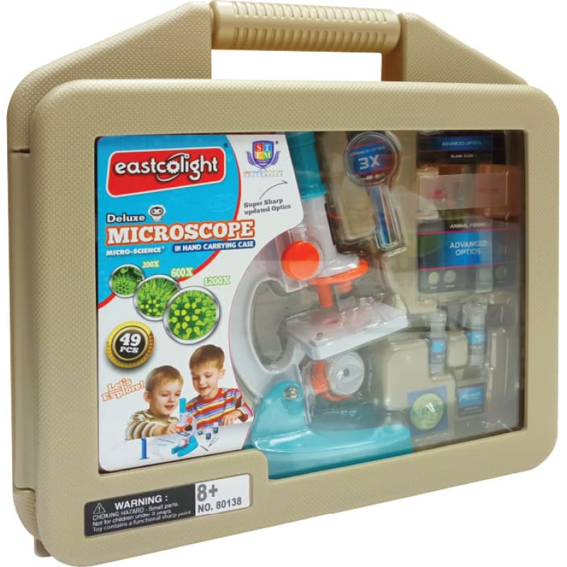 Eastcolight Микроскоп большой комплект 200/600/1200