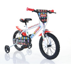 Bimbo Bike Детский велосипед Bimbo Bike 16'' ''MONSTER'', черный/красный/белый