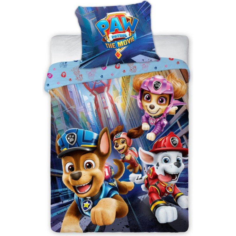 BEDDING SET PAW PATROL MOVIE NO 299 100X135+40X60 COTTON.