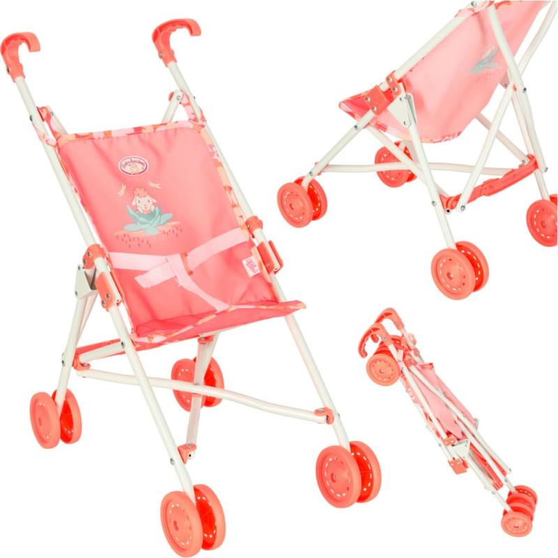 Baby Annabell saliekamais bērnu leļļu ratiņi