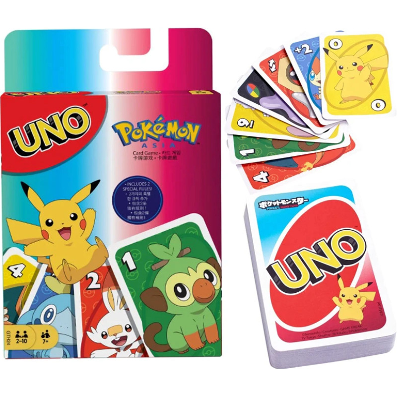 UNO Pokémon Карты