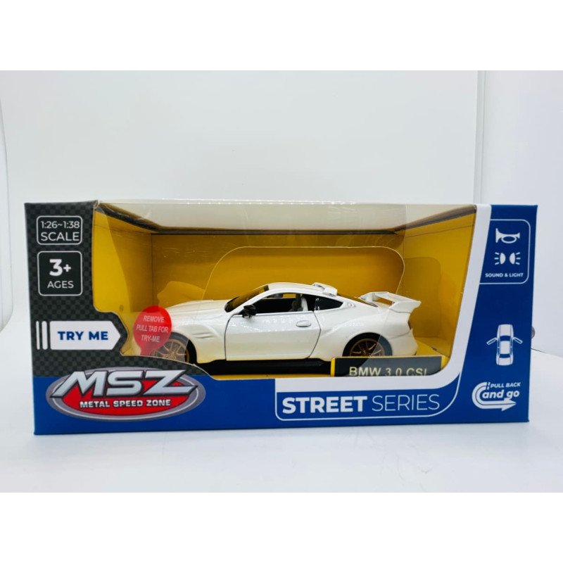 MSZ металлическая моделька BMW 3.0 CSL(G82), масштаб 1:32
