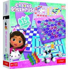 Trefl GABBY´S DOLLHOUSE Комплект настольных игр 15 в 1