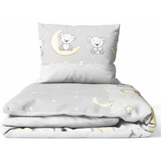 Ankras Комплект постельного белья из 2 частей - 135x100, 40x60 - LEON - GREY