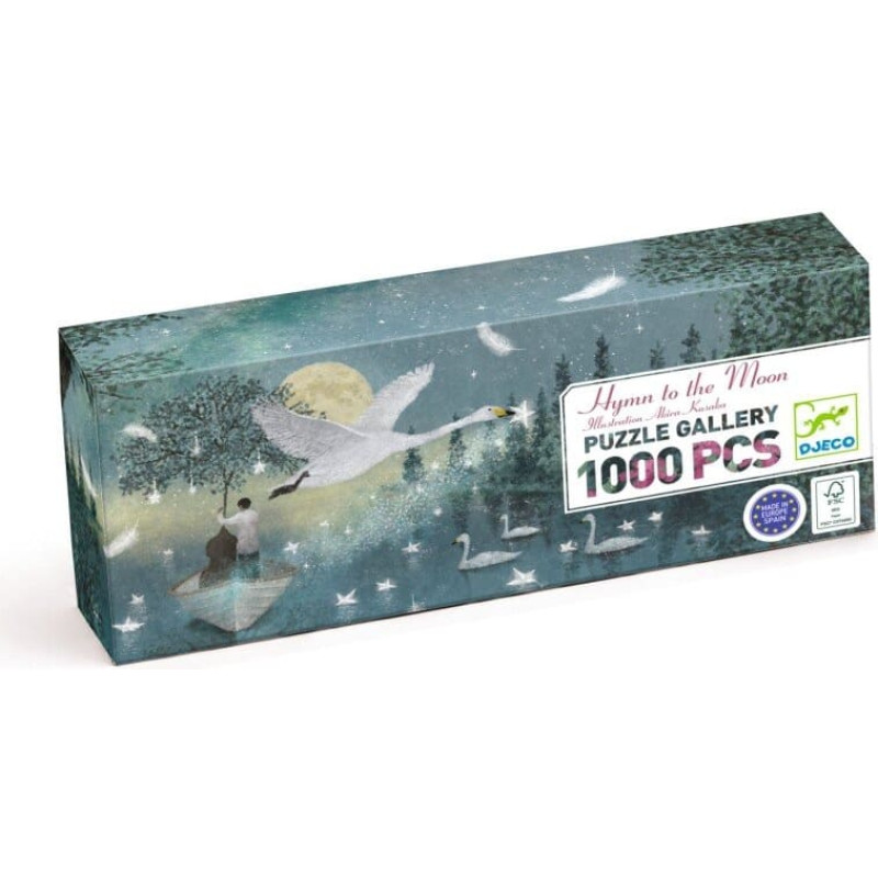 Djeco Пазлы Галерея -  Гимн Луне - 1000 шт.