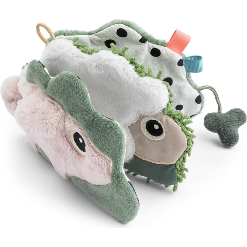 Done By Deer Sensory baby book Tiny farm Colour mix