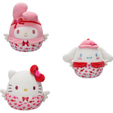 Squishmallows HELLO KITTY Мягкая игрушкако Дню Святого Валентина, 20 см