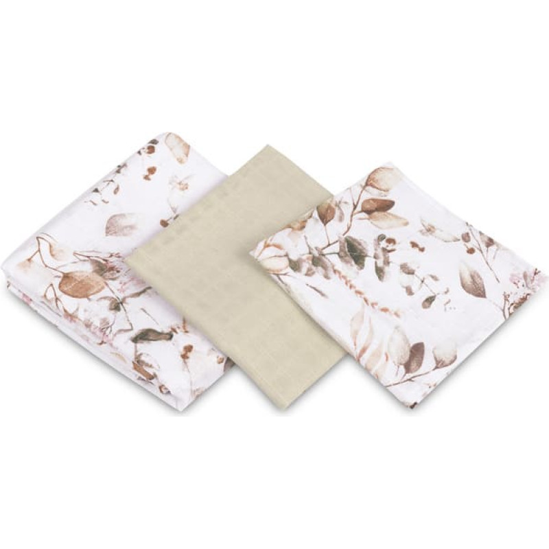 Sensillo MUSLIN DIAPER TRIO EG-0101