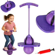 Прыгун-пого для детей POGO, purple — тренажёр равновесия